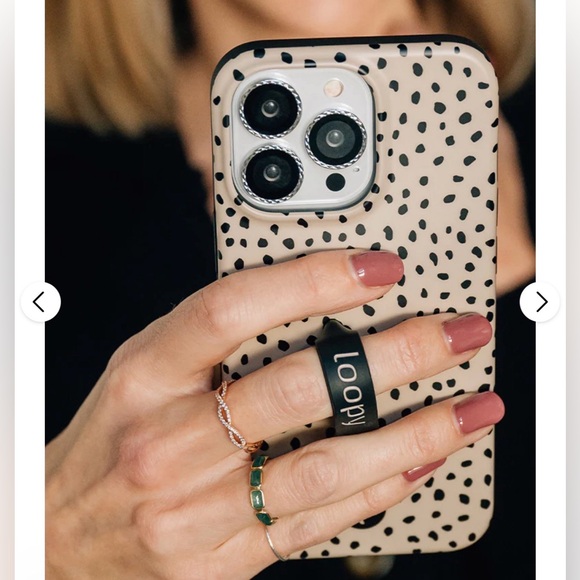 Loopy Case for iPhone 12 Pro Max- Mocha Dots - Picture 6 of 13